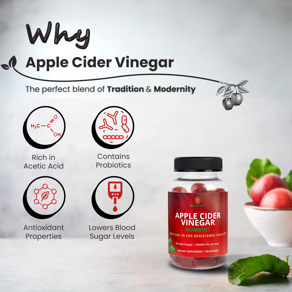 Blend Core natural flavors convey apple aroma