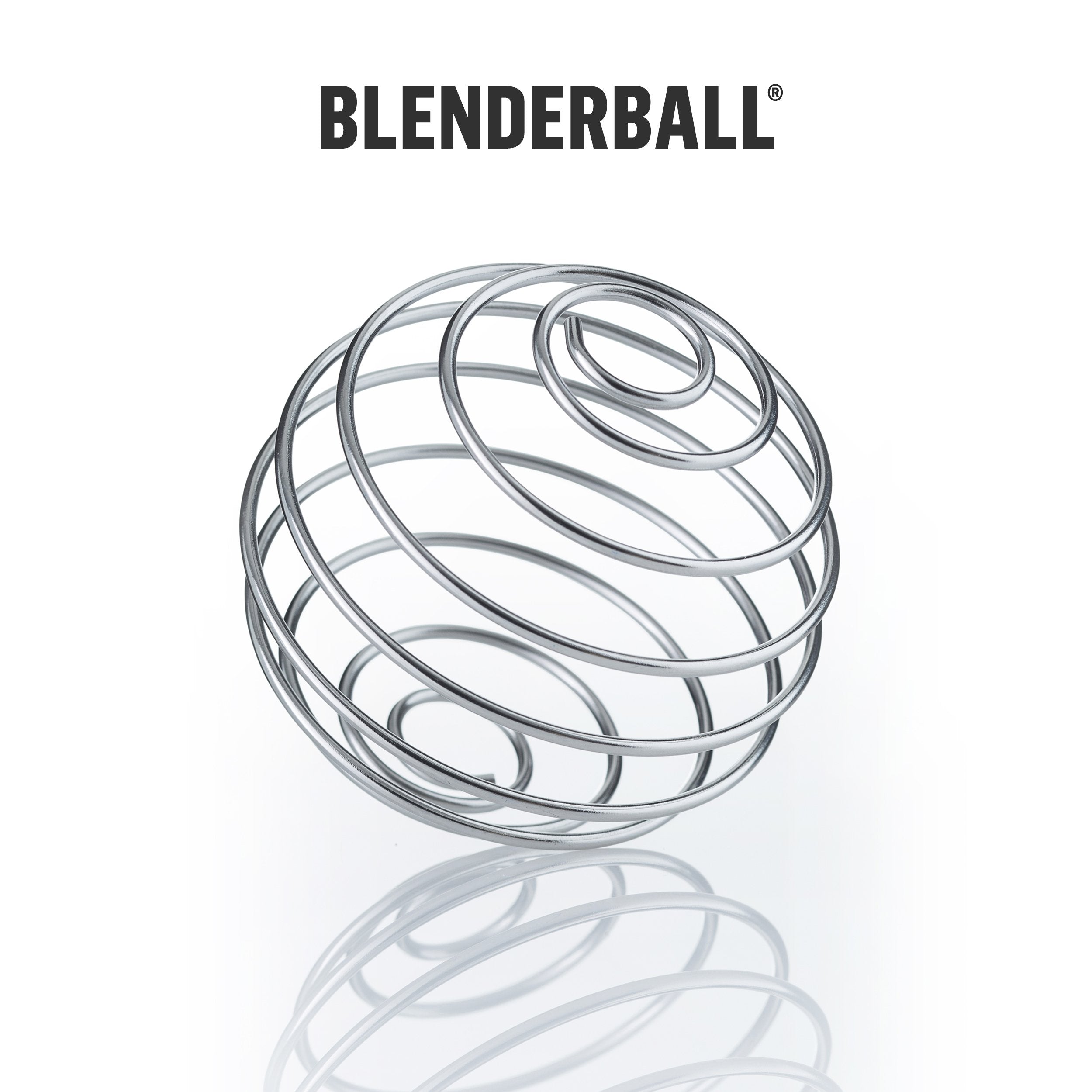 Inside view shows BlenderBall whisk for smooth shakes.