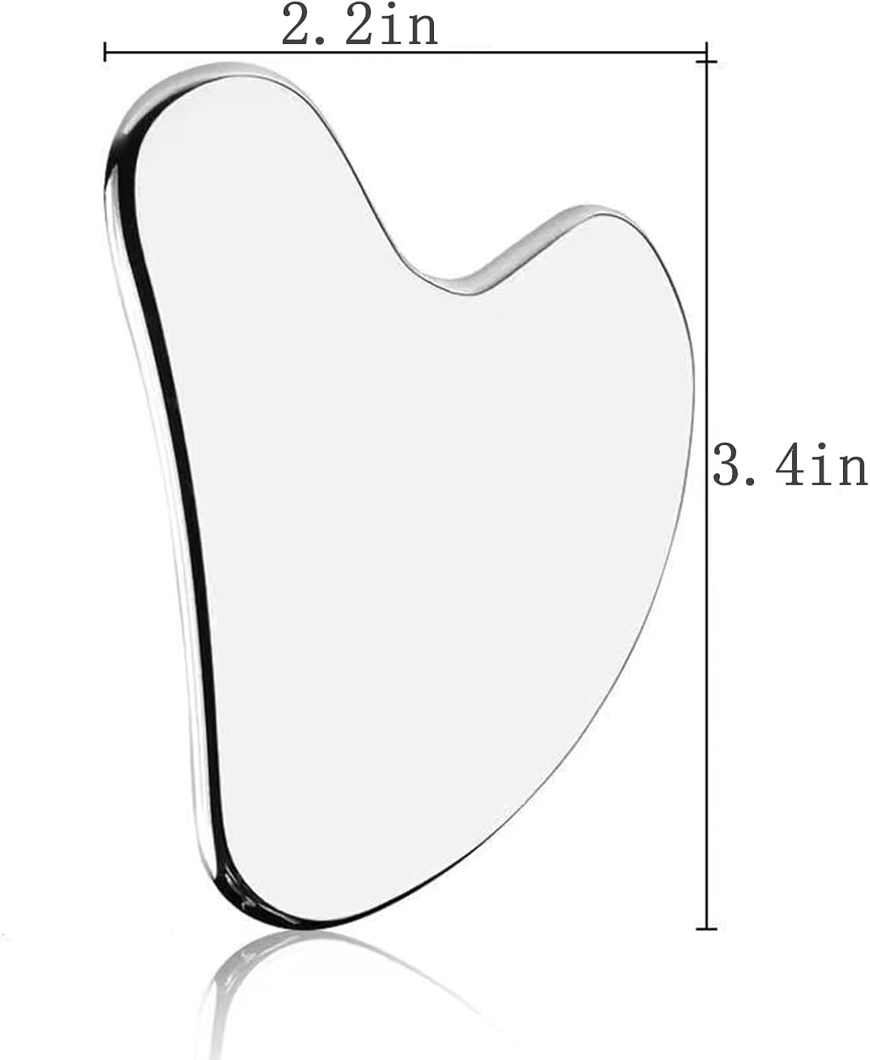 BLHVSINO1 back and shoulder gua sha tool for relaxing muscle tension and improved circulation.