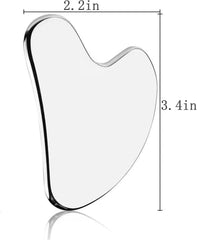 BLHVSINO1 back and shoulder gua sha tool for relaxing muscle tension and improved circulation.