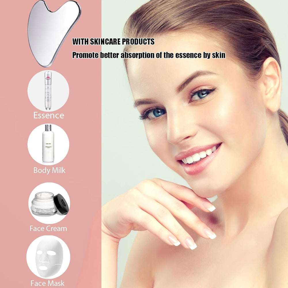 BLHVSINO1 leg and thigh gua sha tool for soothing tired muscles and skin tone.