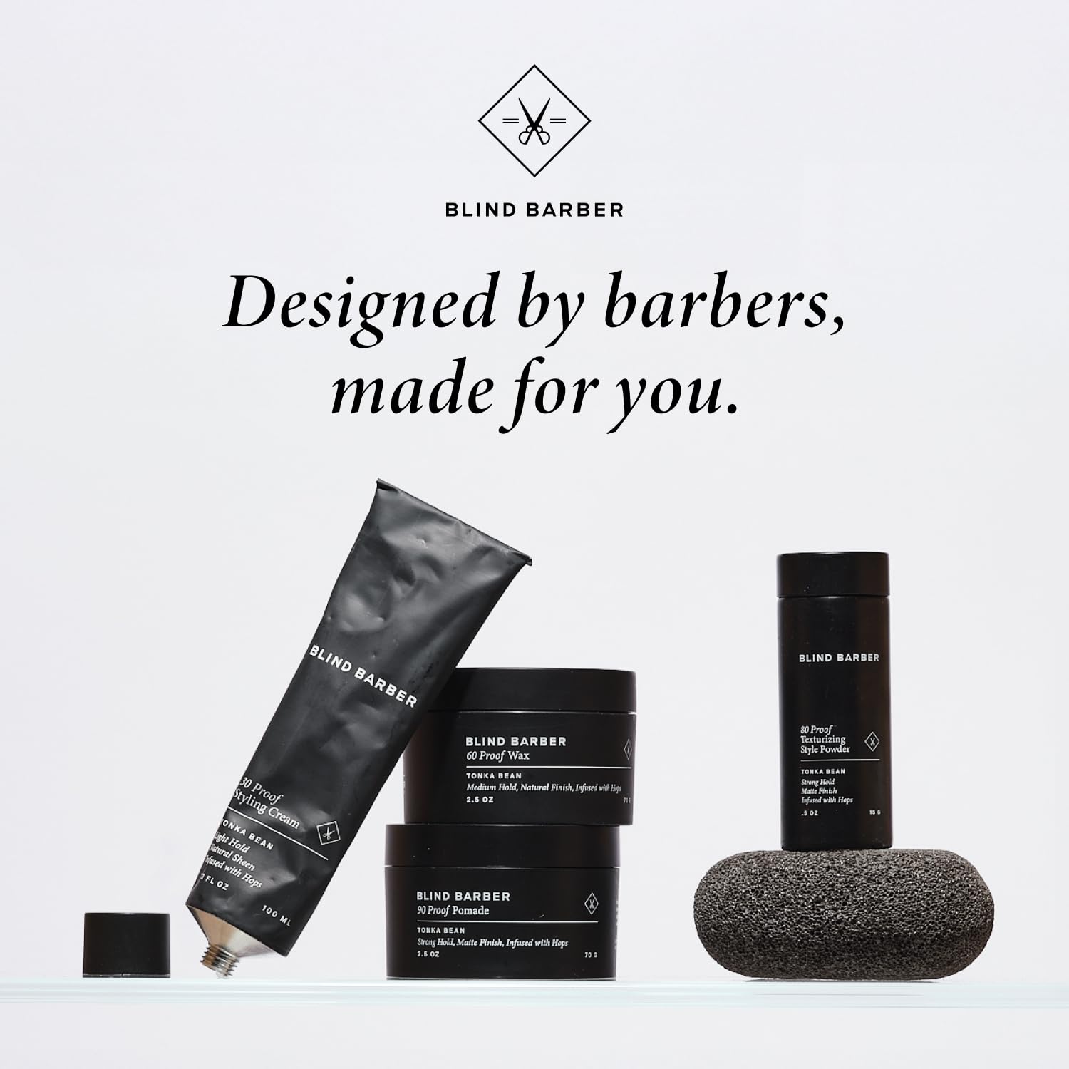 Blind Barber Tompkins Candle soft glow enhances Netflix nights.