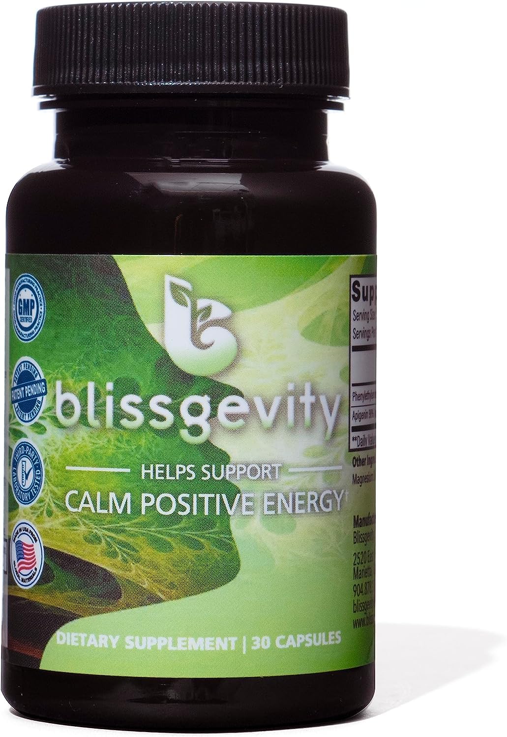 Blissgevity capsules on a clean surface for daily ritual