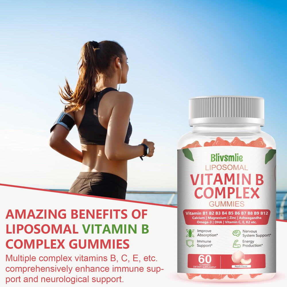 Blivsmlie immune-support gummies bottle illustrates Vitamin C and D3 in a handy format.