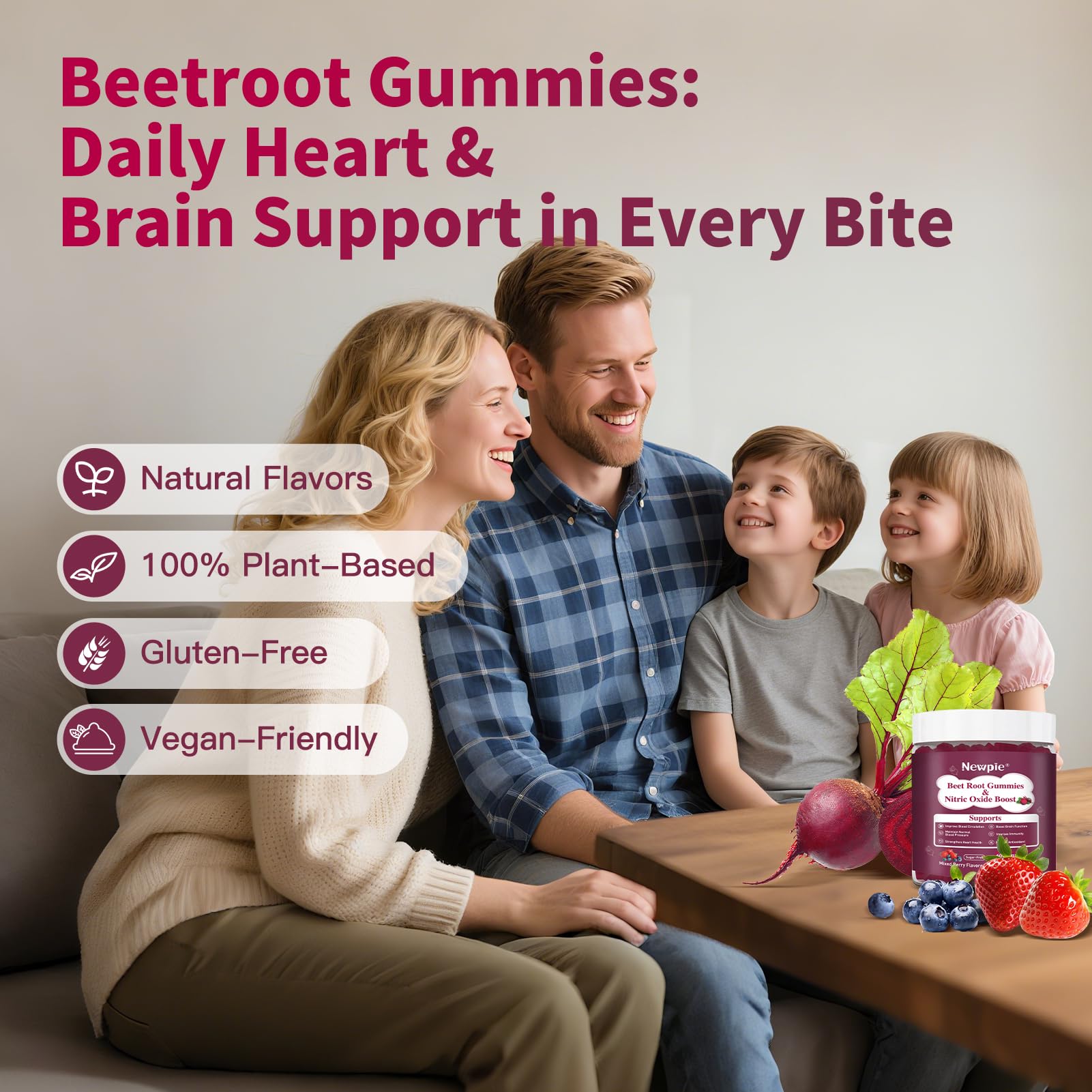 Blltzzz Mixed Berry gummies showcasing delicious flavor and convenient daily use.