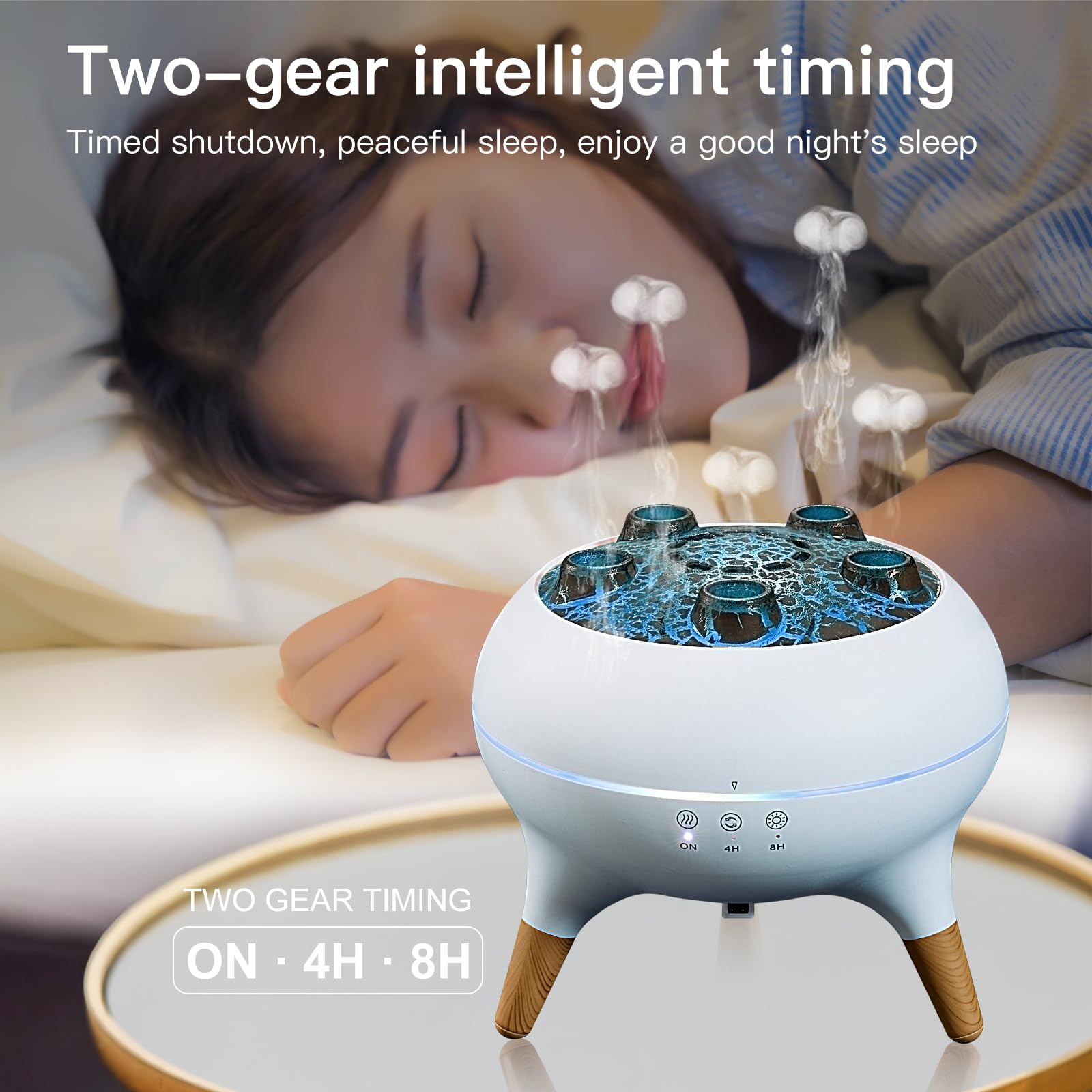 BLOIMP 5-nozzle mist outlets spread mist evenly across spaces