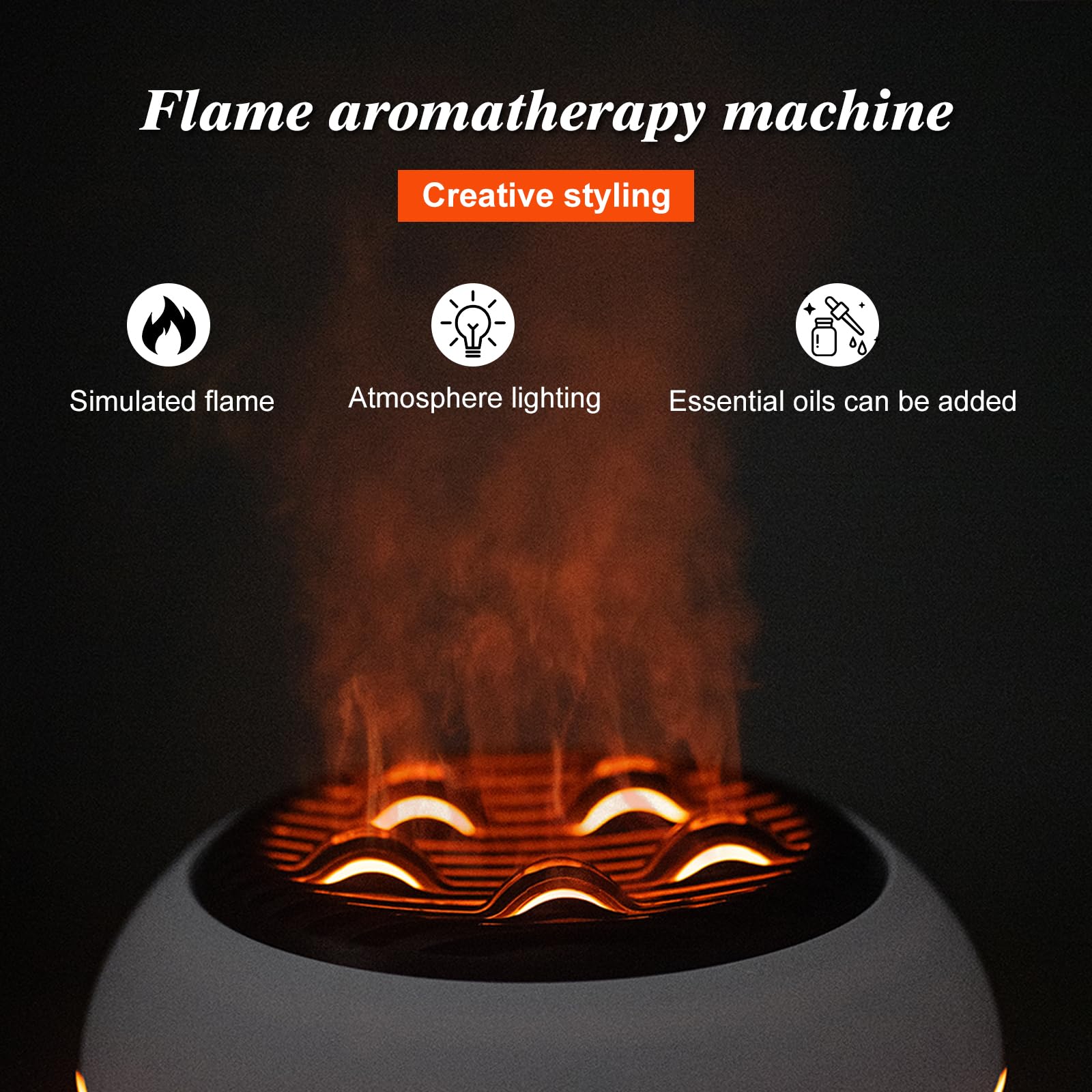 BLOIMP large-capacity 350ml tank allows longer mist without frequent refills.