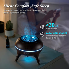 BLOIMP diffuser with remote control brown enables easy timer setup