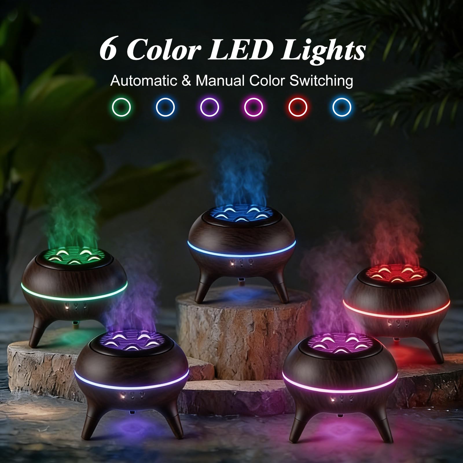 BLOIMP ultra-quiet diffuser brown keeps bedrooms peaceful
