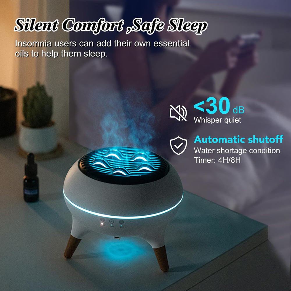 BLOIMP ultrasonic quiet operation keeps environments peaceful during use.
