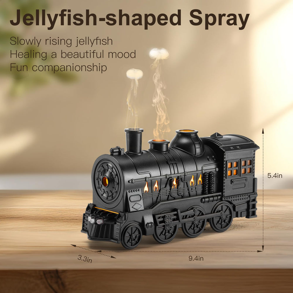 BLOIMP Train Diffuser remote control for adjusting mist and timers.