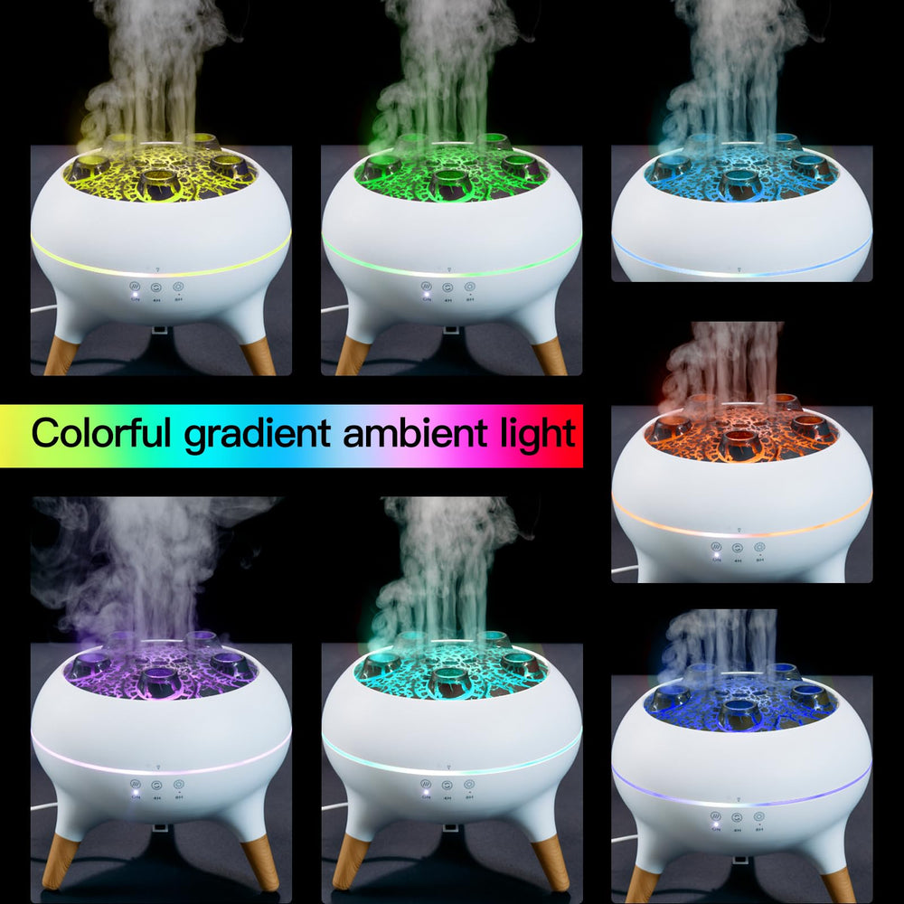 BLOIMP ultrasonic diffuser runs whisper-quiet for peaceful nights