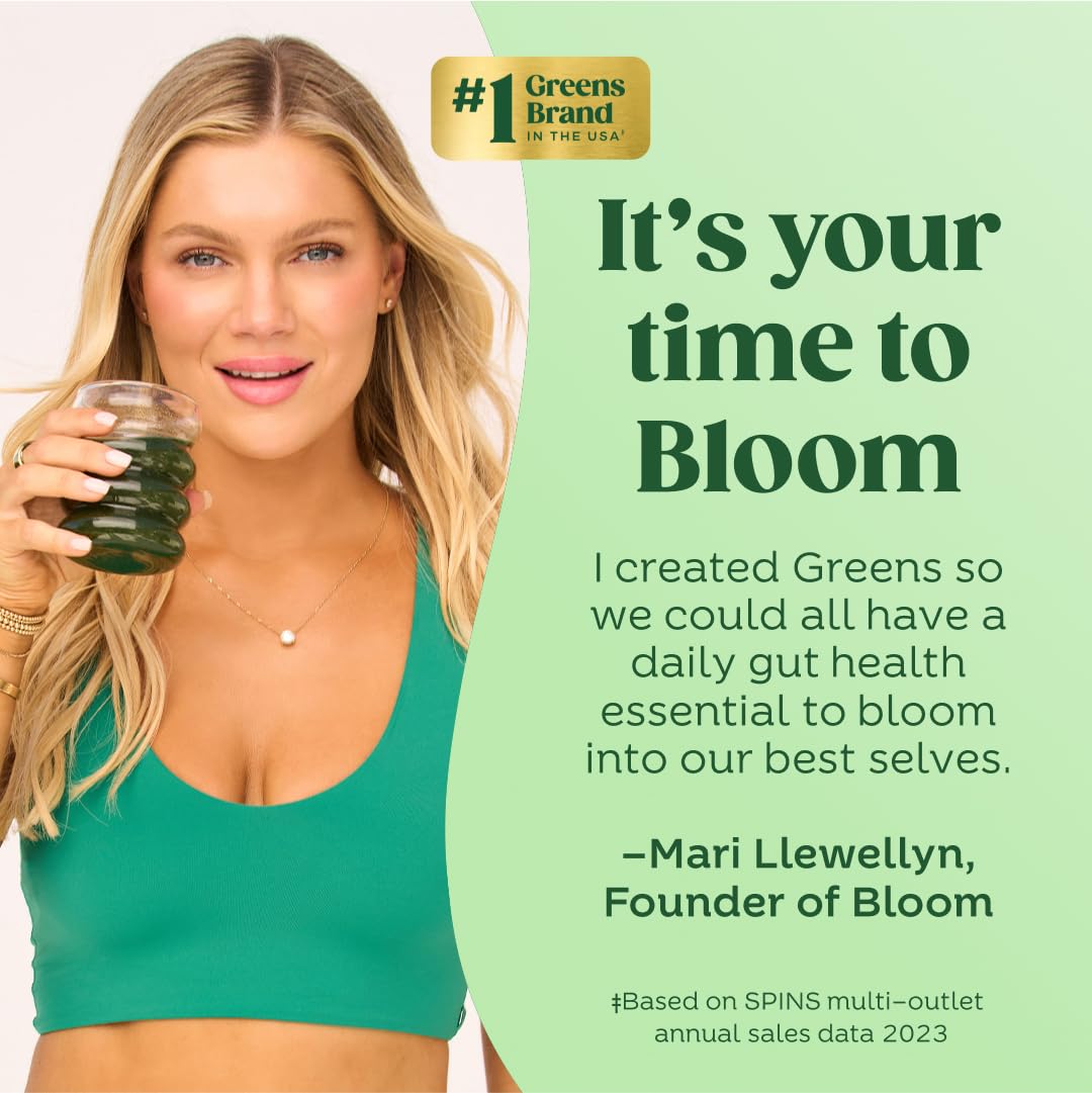 Bloom Nutrition daily wellness routine packaging shown for everyday vitality