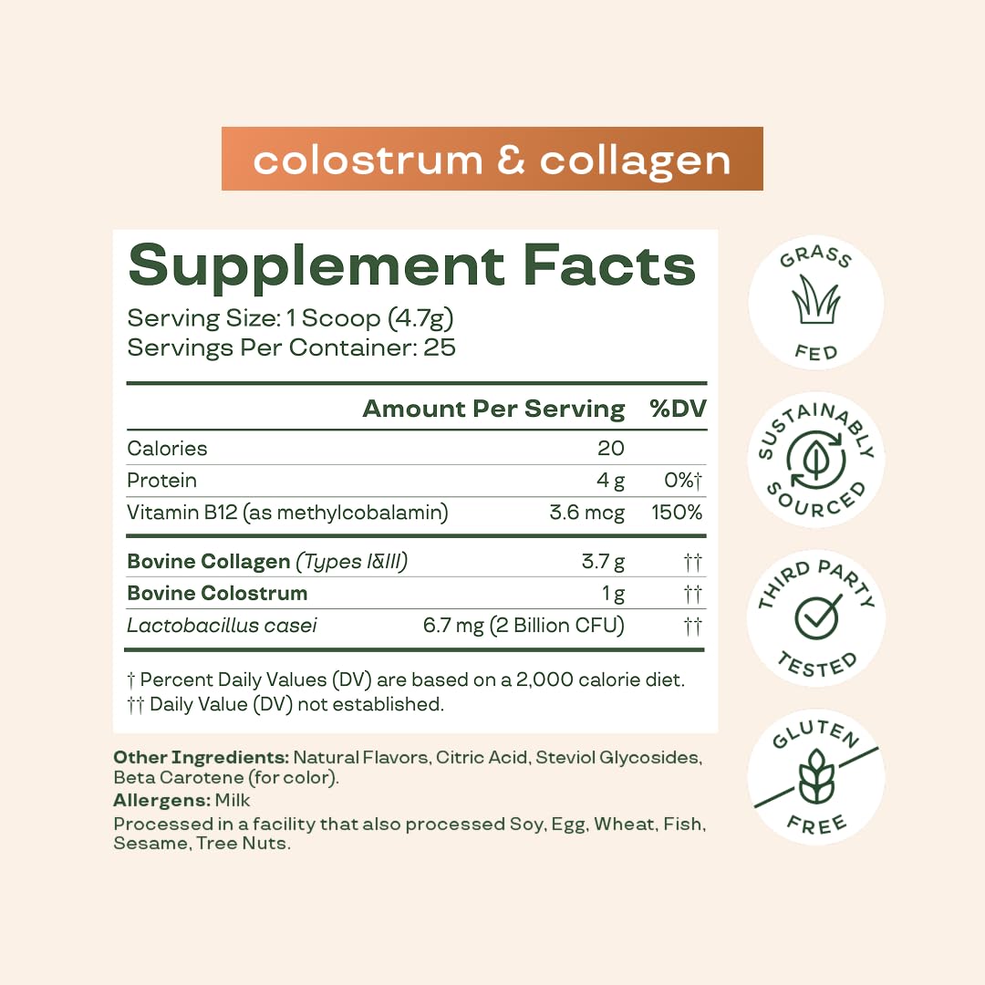 Bloom Nutrition Grass-Fed Collagen Peptides for hair and skin glow.