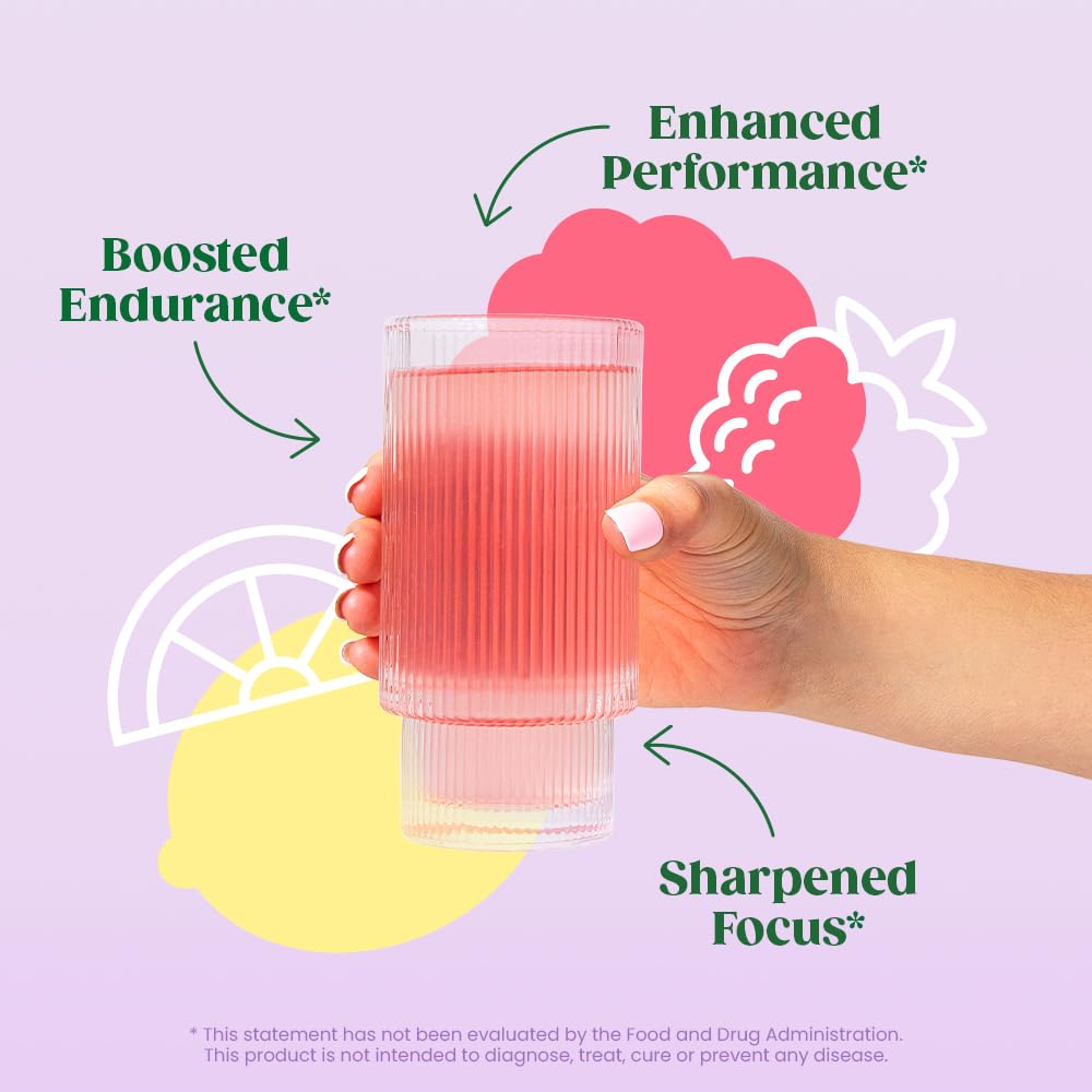 Bloom Nutrition high energy pre-workout label close-up showing clean ingredients