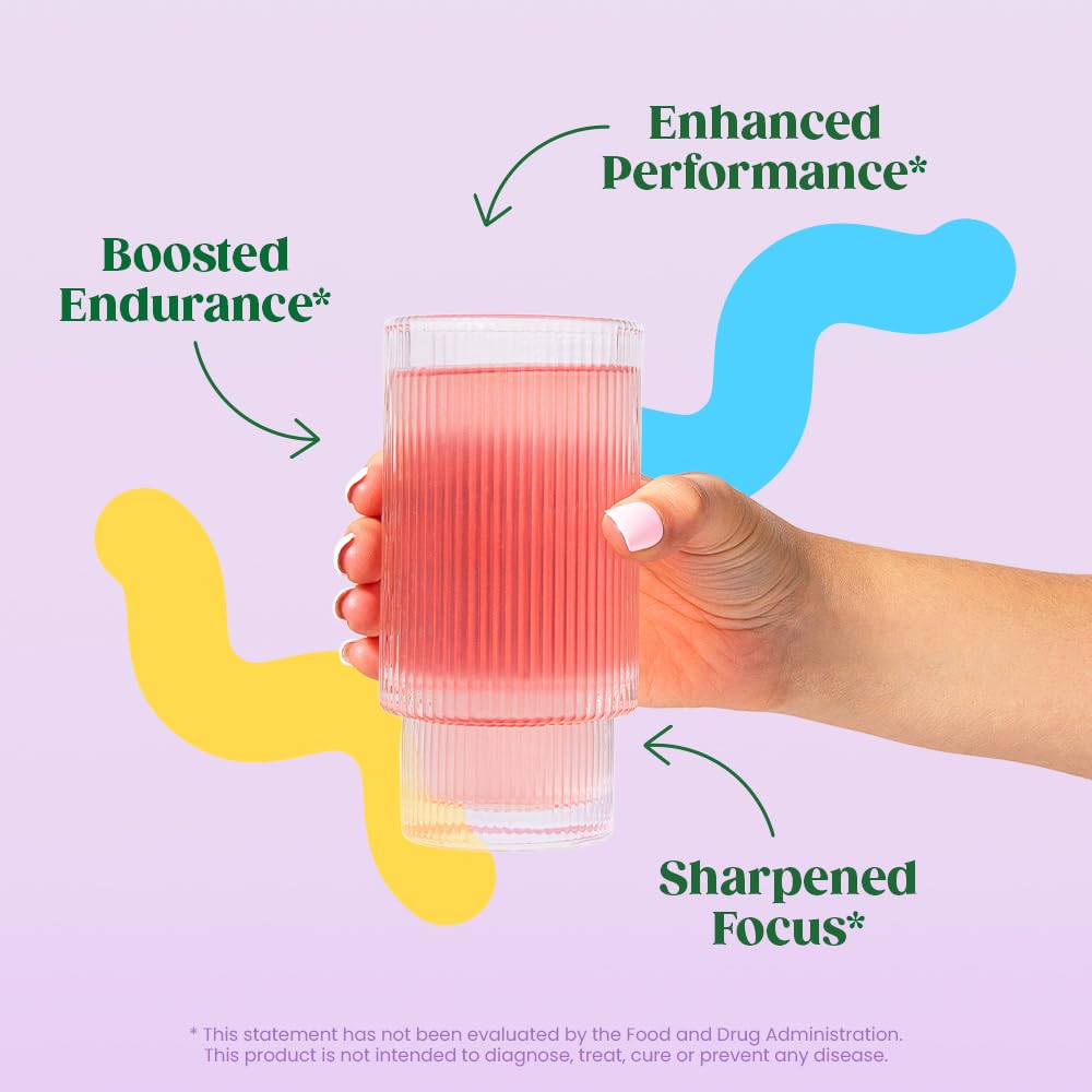 Bloom Nutrition High Energy Pre Workout Strawberry Mango powder ideal for tropical flavor and steady focus.
