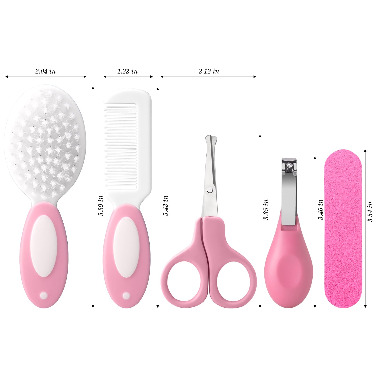 Bloomlet Baby storage pouch keeps grooming tools organized for home and travel.