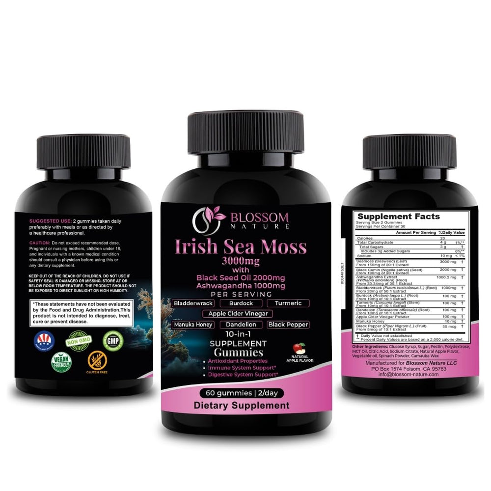 10-in-1 formula image promotes comprehensive wellness in one bottle