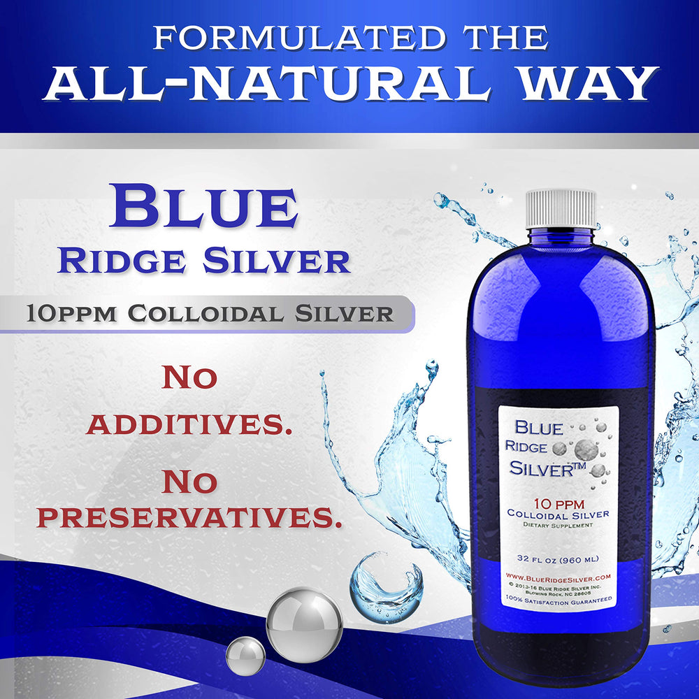Blue Ridge Silver 32 oz packaging showing generous household supply