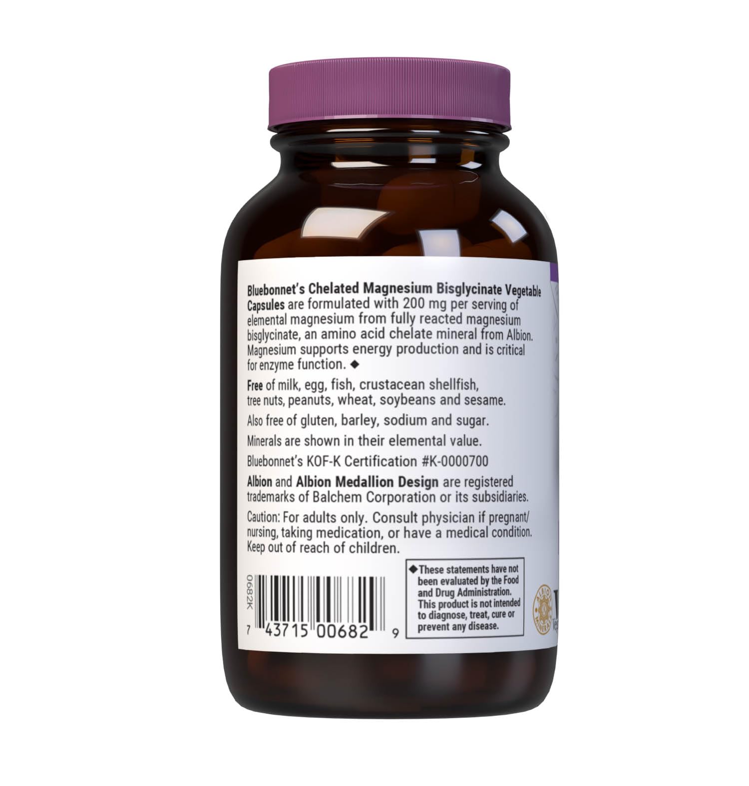 BlueBonnet Albion Magnesium bottle in everyday wellness setting