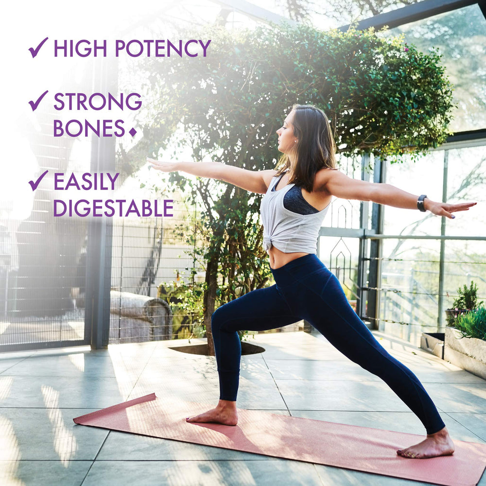 Bluebonnet Calcium Citrate Magnesium D3 dairy-free icon confirms allergen-free formula.