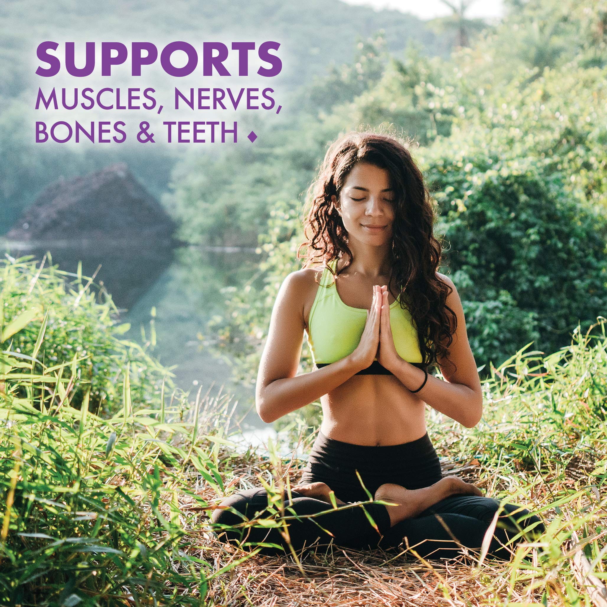 BlueBonnet orange-vanilla chewables sit nicely for on-the-go daily supplement.