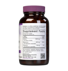 Bluebonnet label highlights calcium, magnesium, and potassium ingredients
