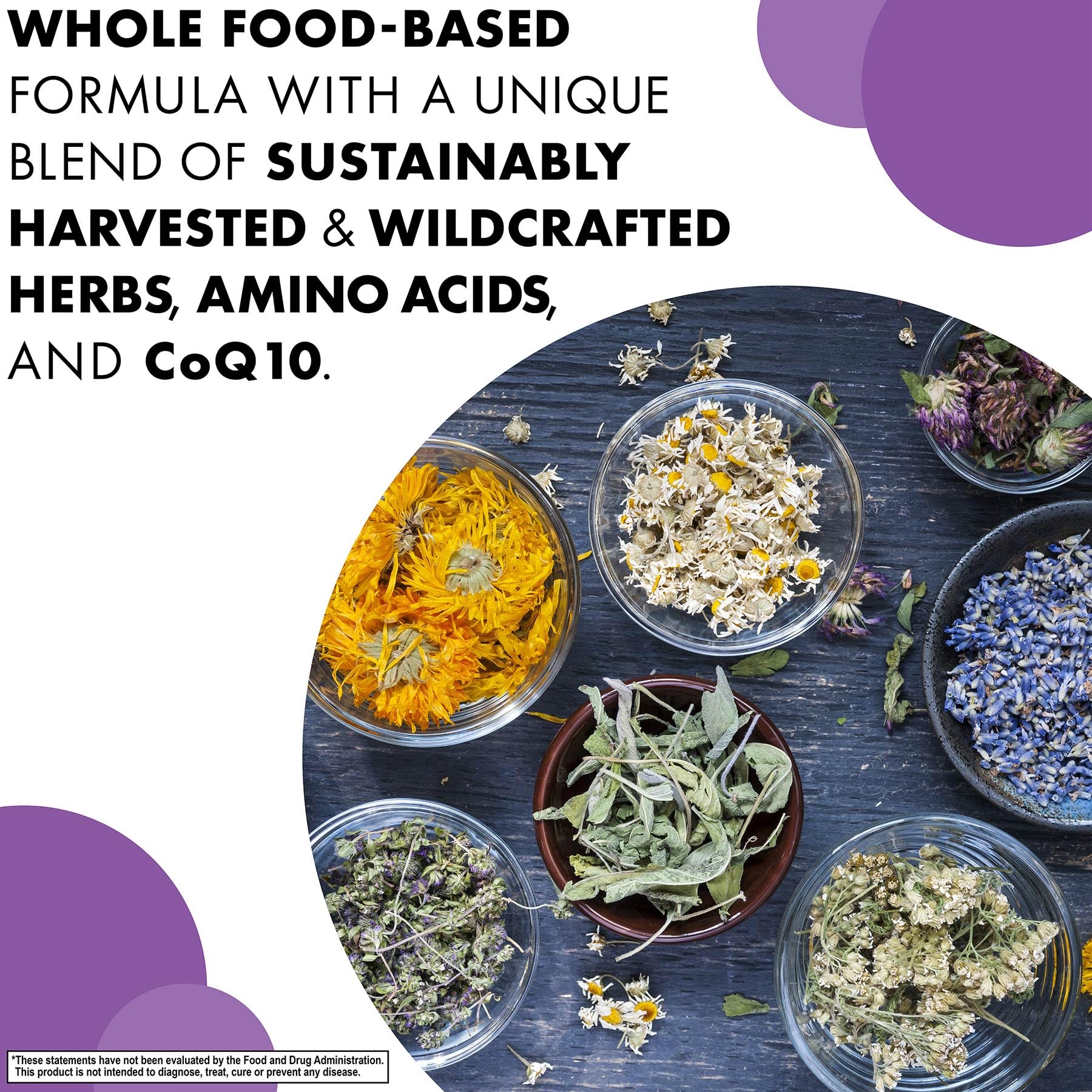 Label on BlueBonnet Blood Pressure Support featuring hawthorn, hibiscus, and olive extracts.