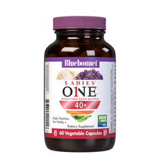 BlueBonnet Ladies' ONE 40+ bottle front view highlighting daily vitality for women 40+