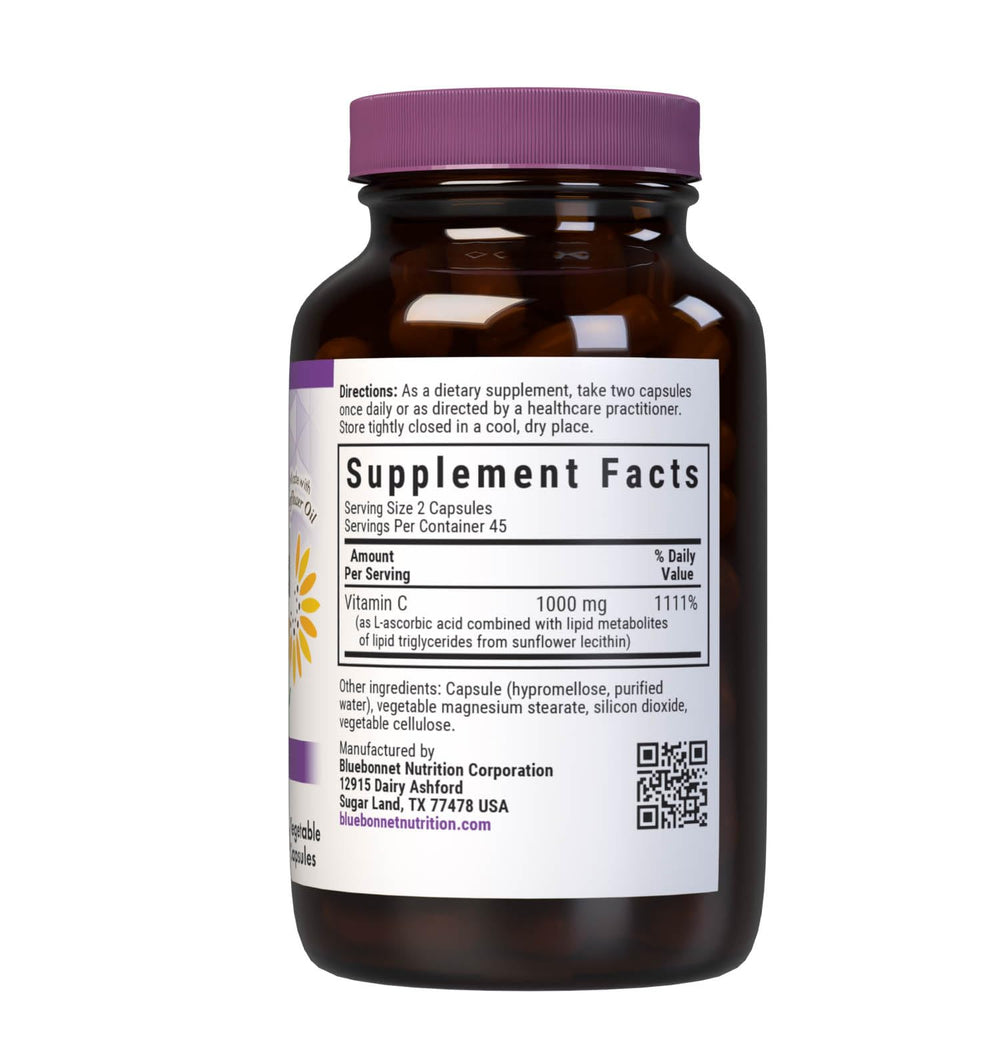 BlueBonnet Liposomal Vitamin C capsules shown for joint comfort and collagen support