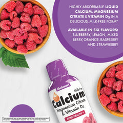 Bluebonnet raspberry label closeup showing allergen-friendly claims