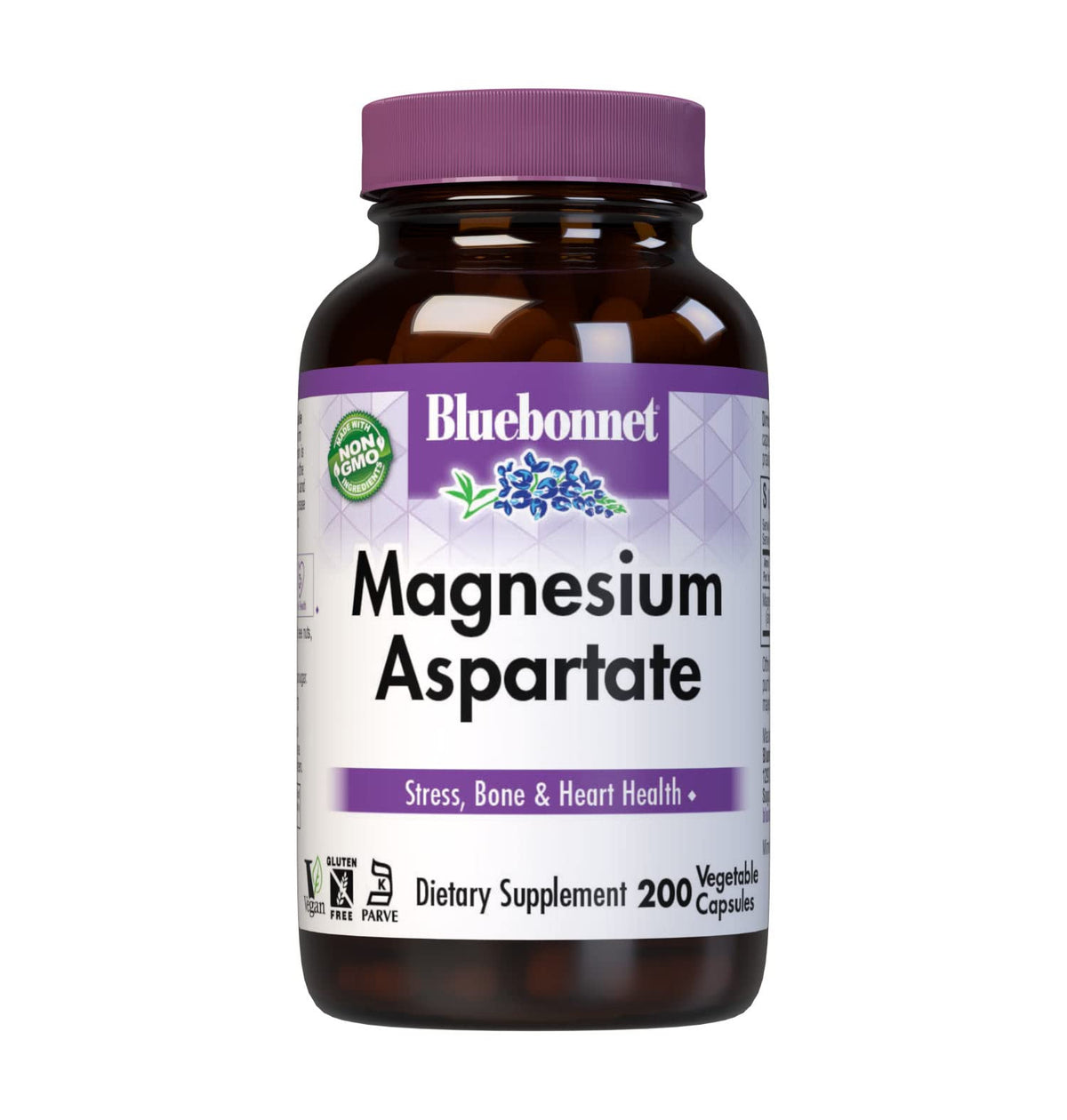 BlueBonnet Magnesium 400 mg bottle promoting calm mood potential
