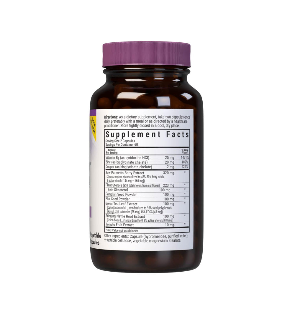 Bluebonnet MPX 1000 Prostate capsules arranged for easy daily dosing.