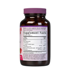 Raspberry flavored vegan chewables ideal for a quick daily vitamin routine
