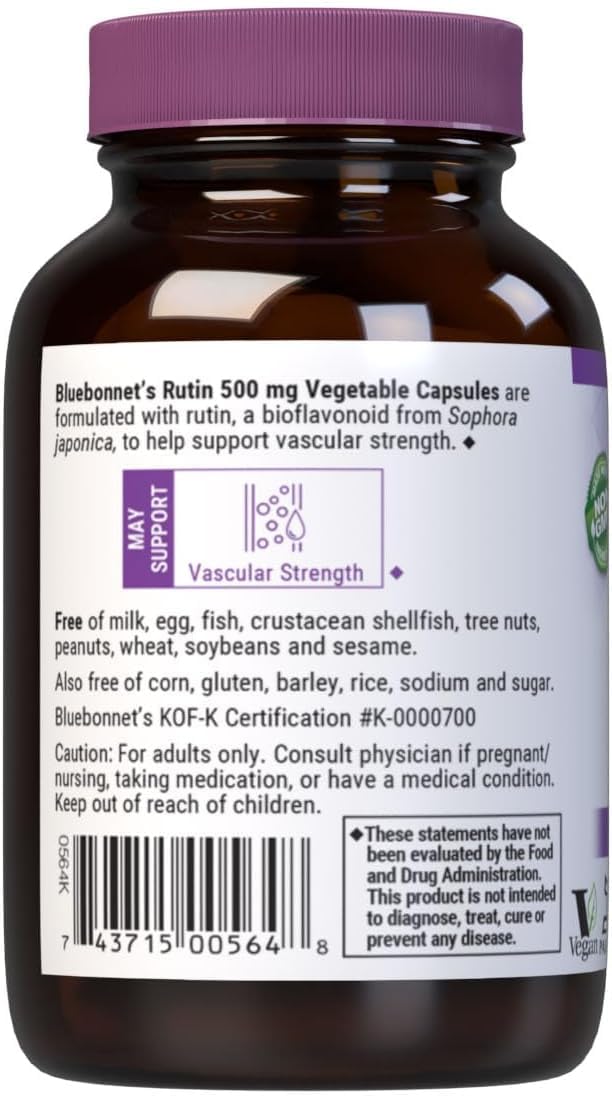 BlueBonnet Rutin quality-testing demonstrates authenticity and purity controls.