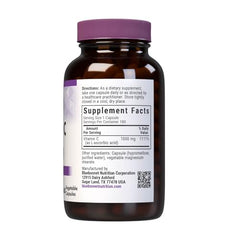 BlueBonnet Vitamin C 1000 mg bottle showing vegan, non-GMO formula.