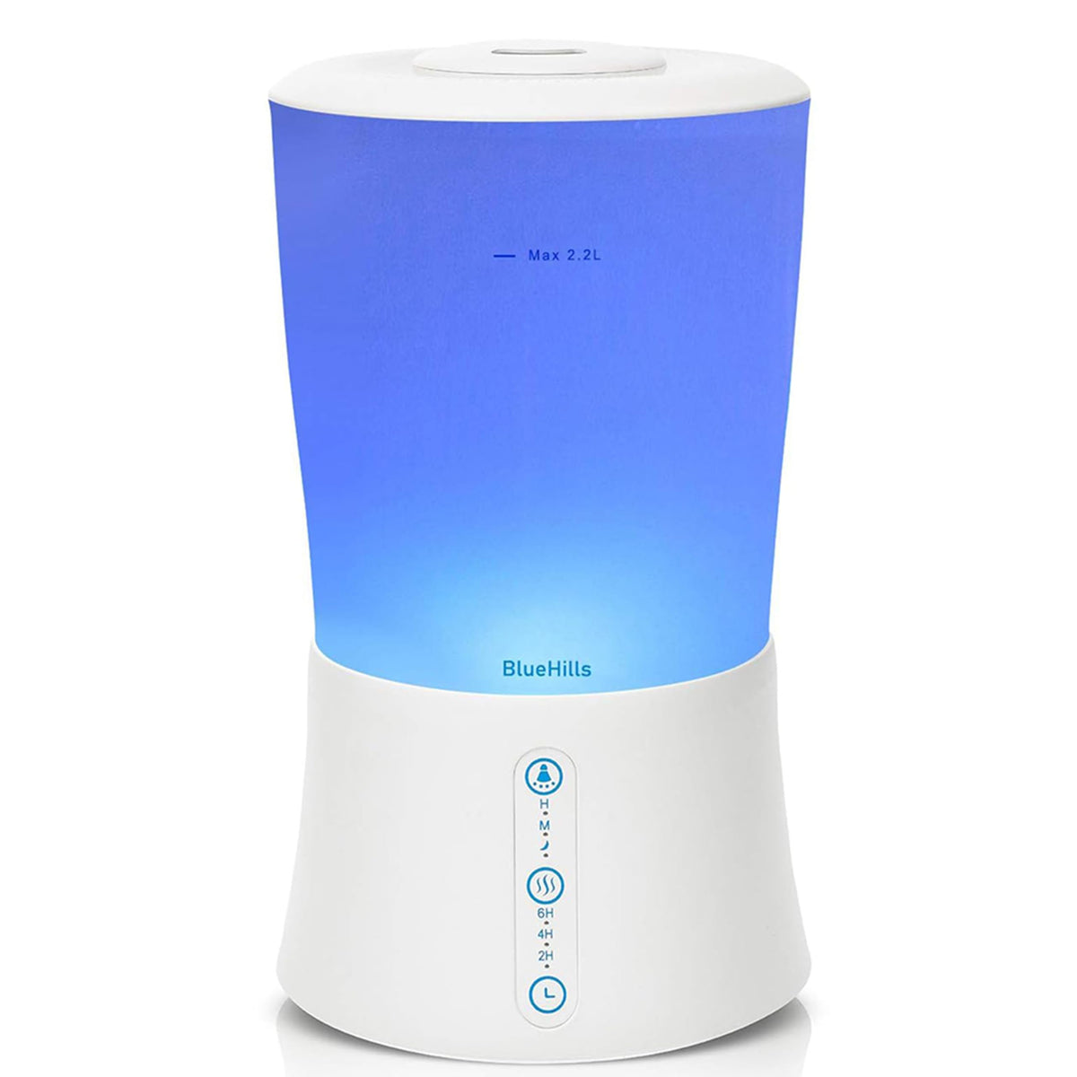 BlueHills 2L diffuser front view for large rooms.