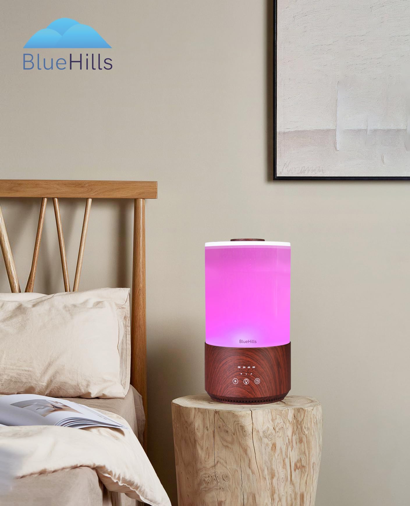 BlueHills 4000 ml tank close-up highlighting large capacity