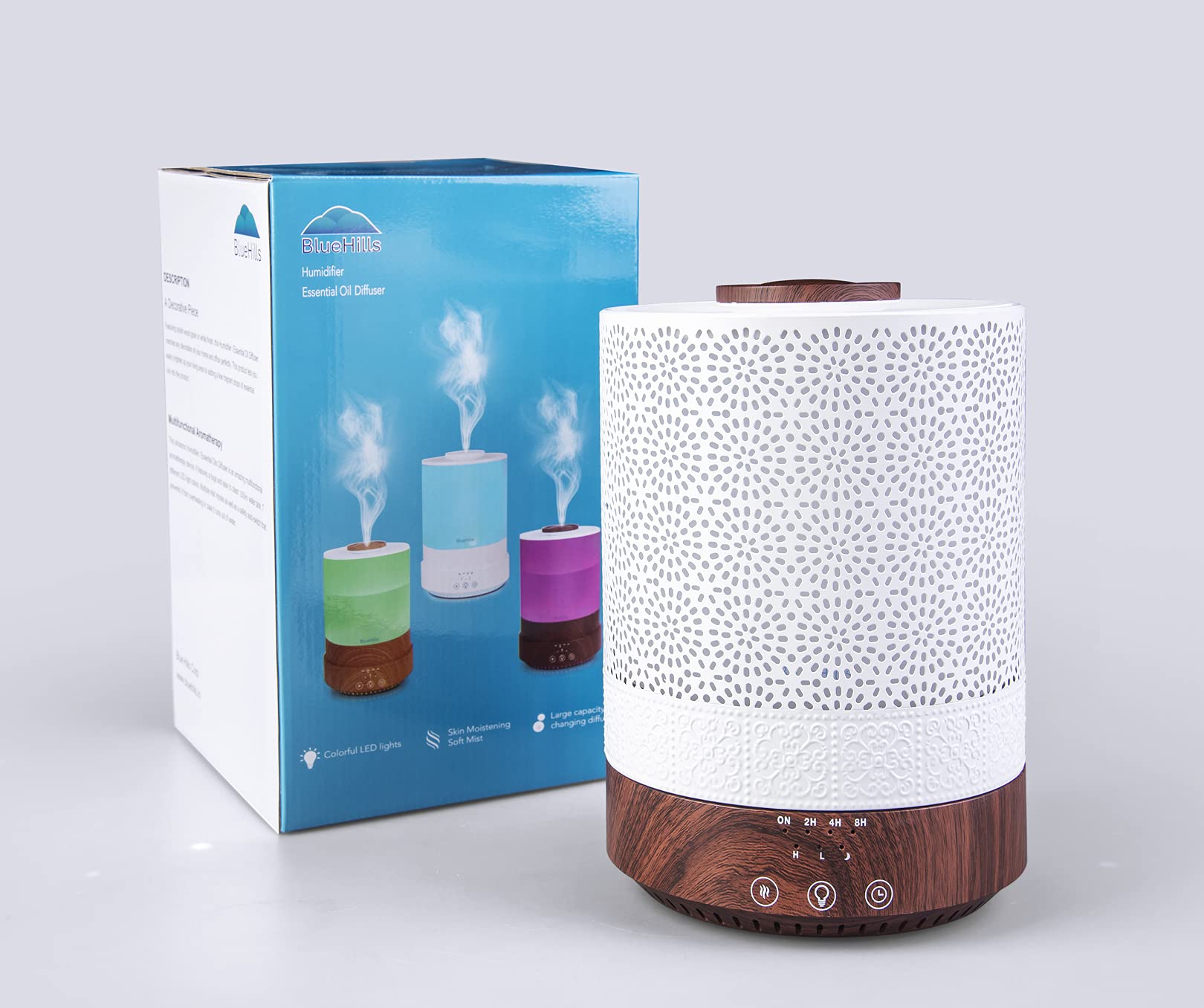 BlueHills large-capacity humidifier feature helps improve air feel in rooms.