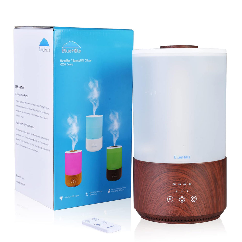 BlueHills diffuser timer options for flexible scheduling
