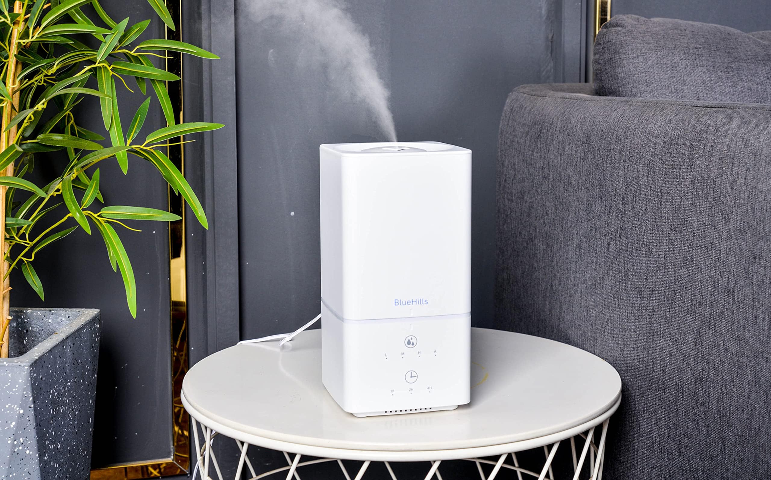 BlueHills diffuser offers ultra-quiet mode for peaceful nights and focus.