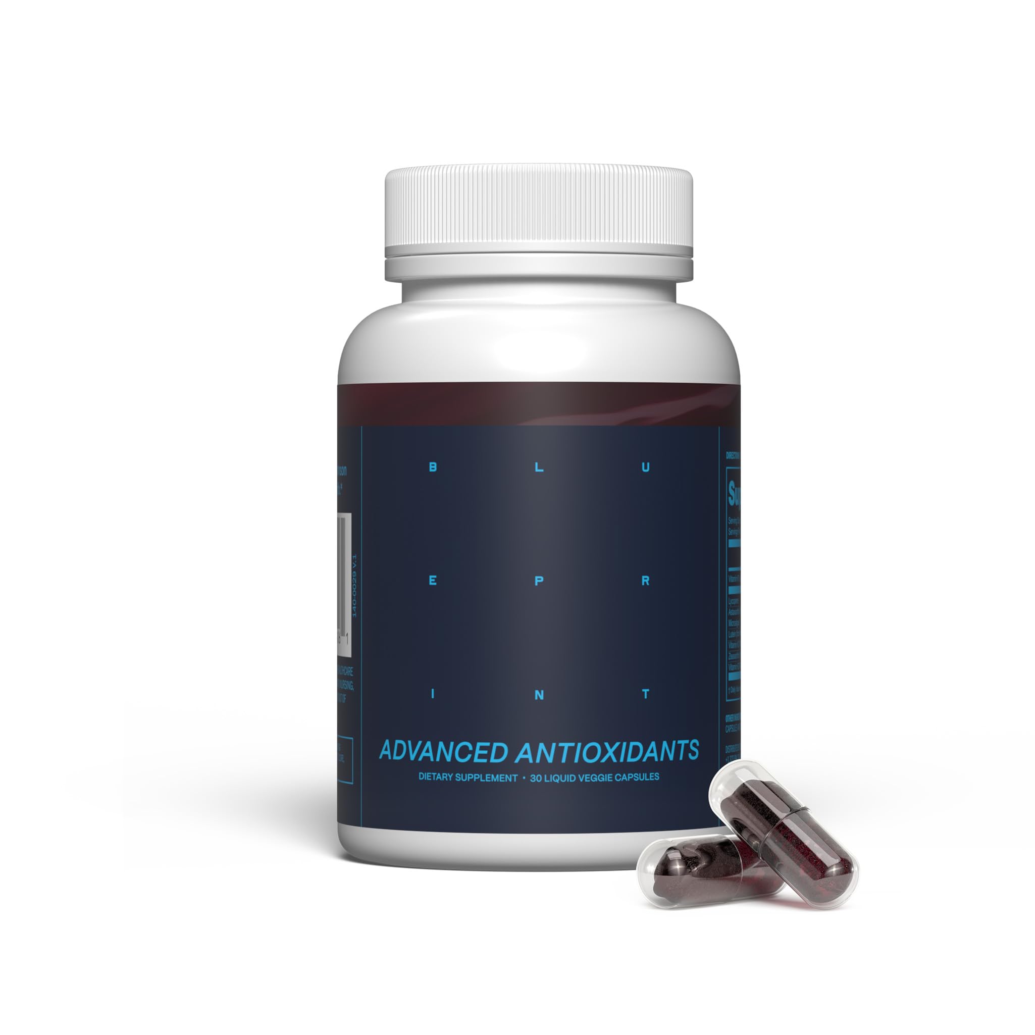Johnson Suplements Blueprint Bryan Johnson Advanced Antioxidant Supplement – Vegan Capsul ...