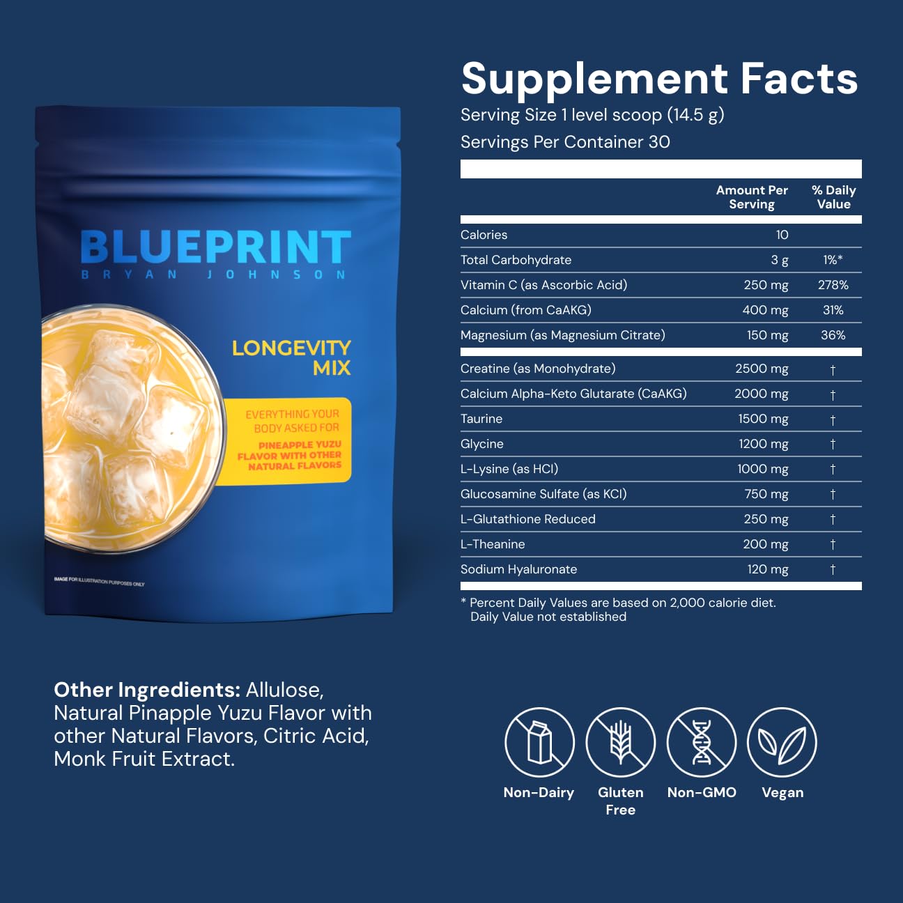 Scoop-dissolve action for Longevity Mix during workouts