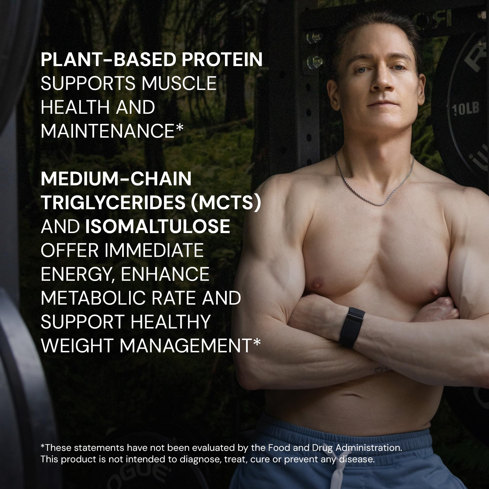 Blueprint by Bryan Johnson vanilla protein packaging emphasizes dairy-free nutrition.