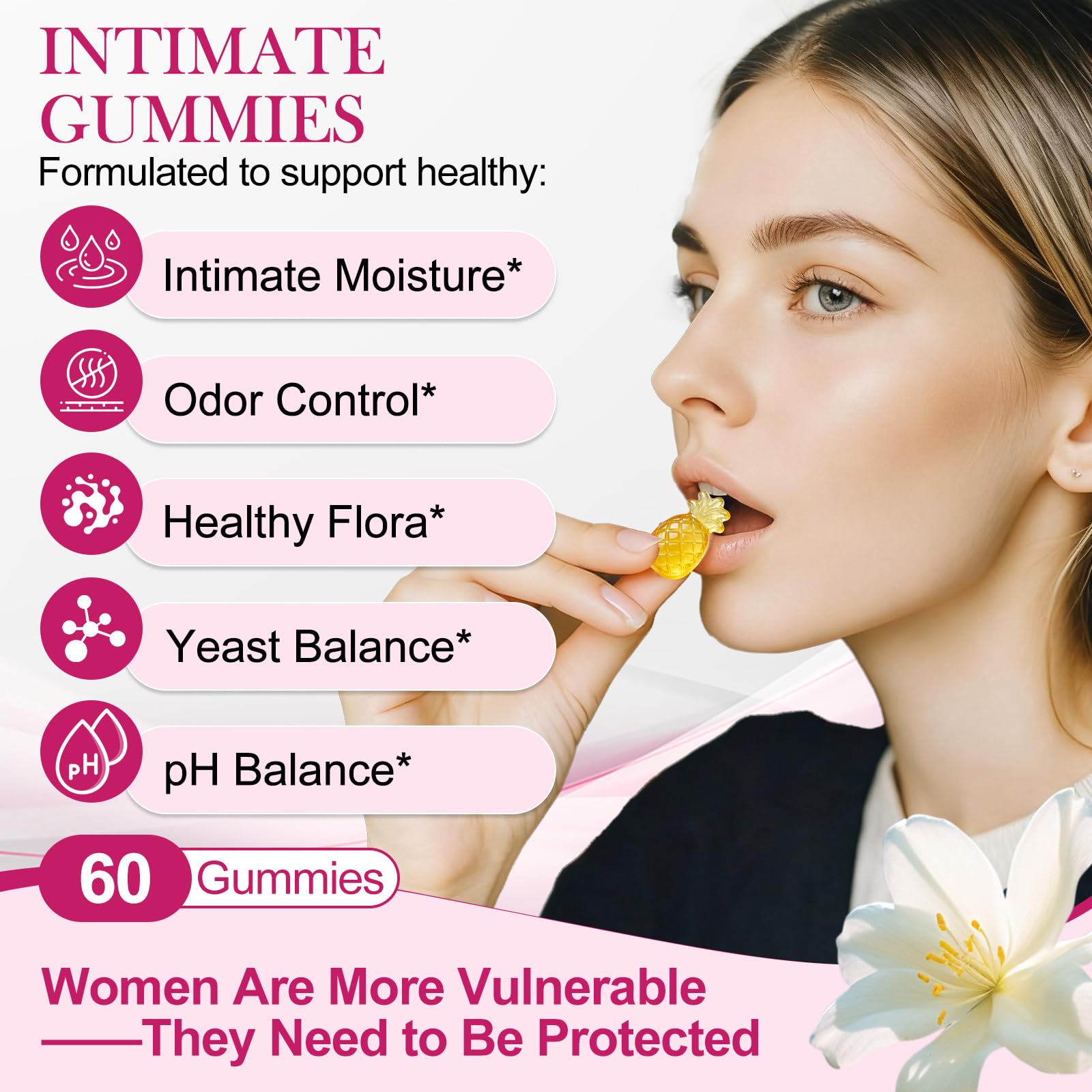 Blumskin vegan formula probiotics ingredients emphasize plant-based blend for microbiome health.