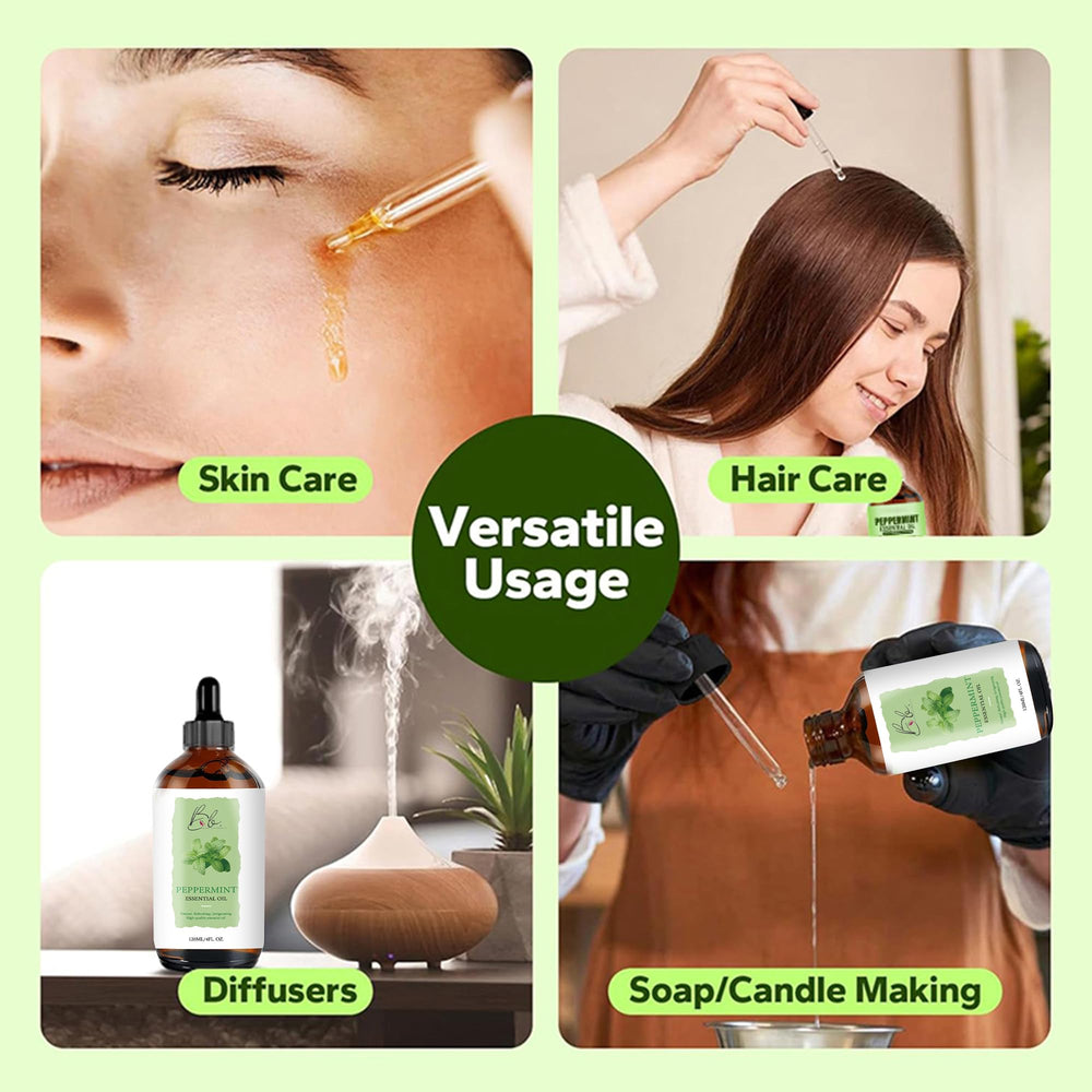 Blusheva Beauty amber glass bottle protecting essential oils' freshness.