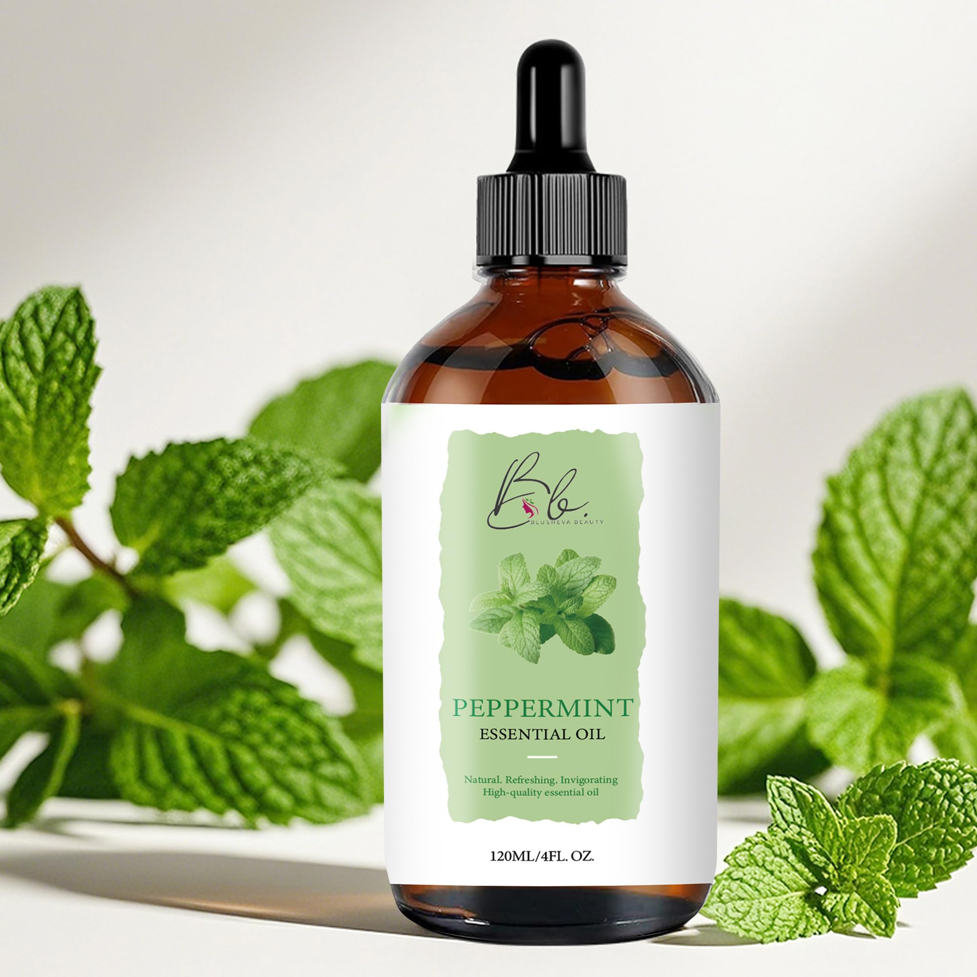 Blusheva Beauty spa massage oil mix with dropper for easy topically applied blends.