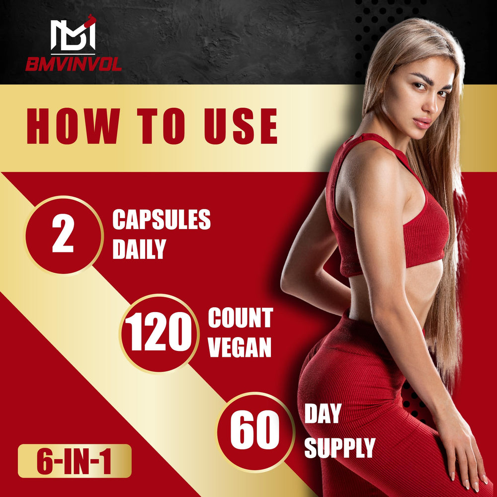 BMVINVOL two capsules daily dose for simple routine.