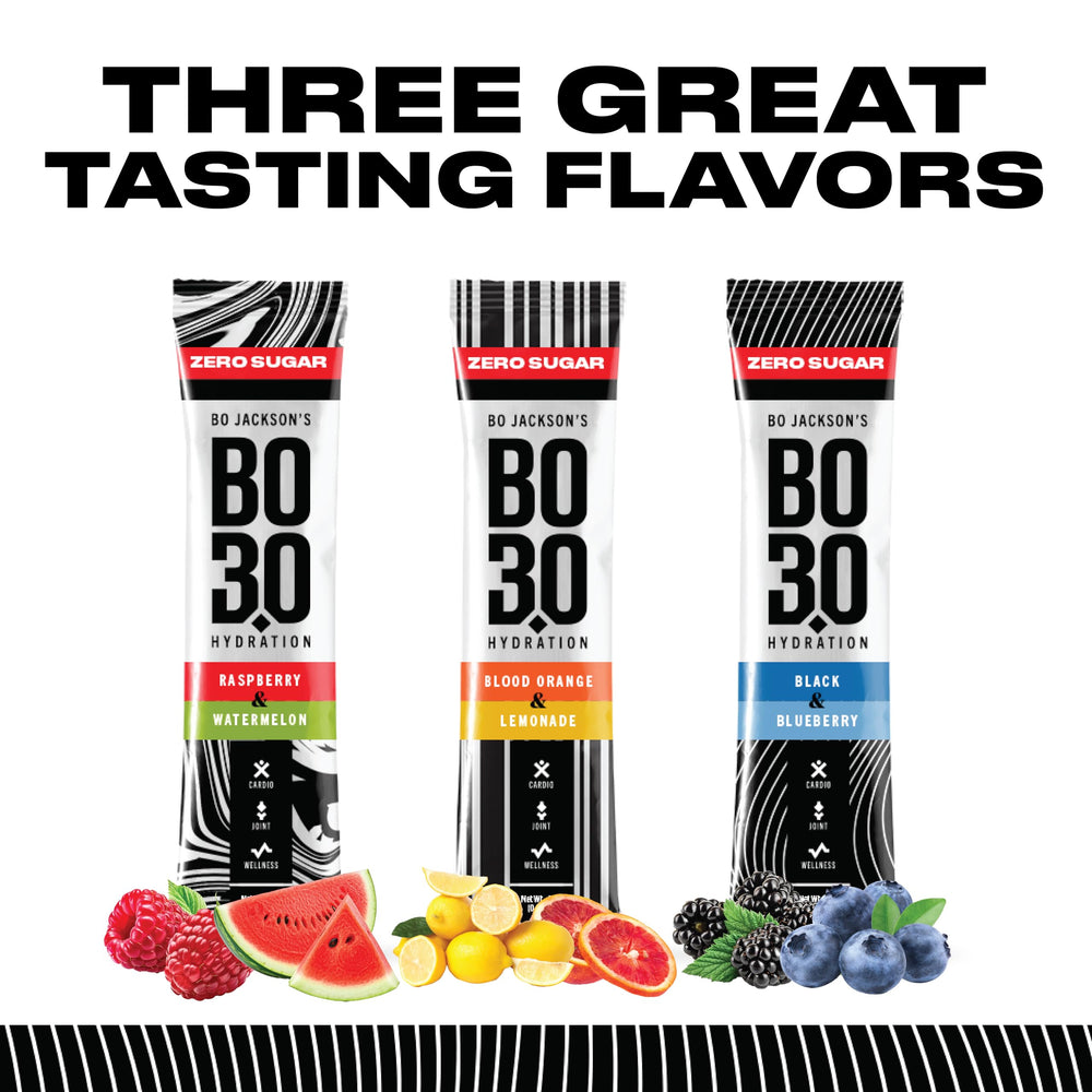 BO30 zero calories label reinforces keto-friendly hydration.