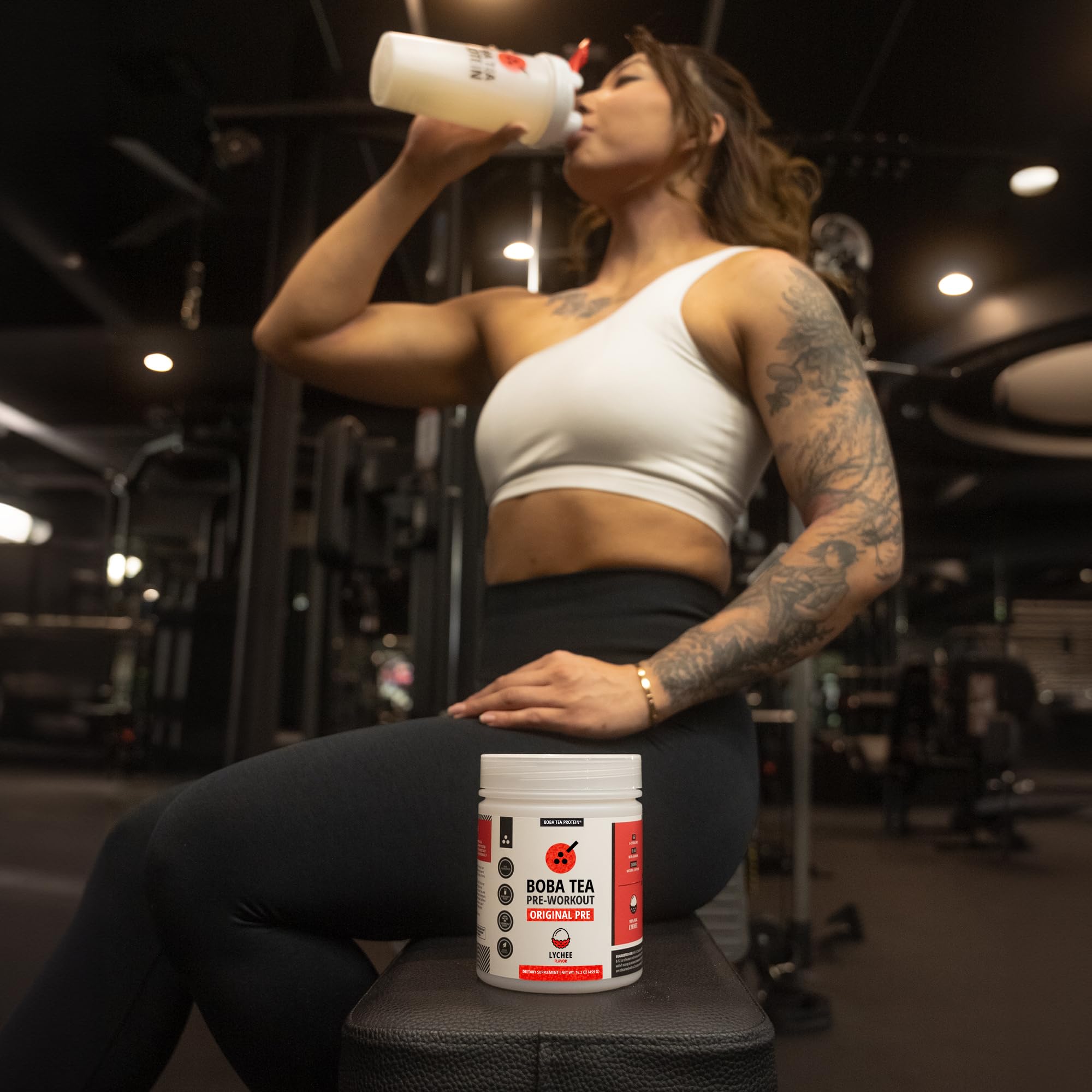 Beta-Alanine and natural caffeine support smoother energy.